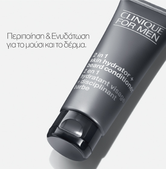 Clinique for Men 2 in 1 Skin Hydrator & Beard Conditioner.